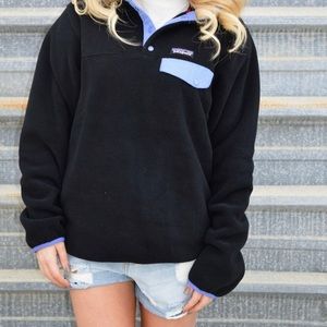 Patagonia snap t synchilla fleece pullover